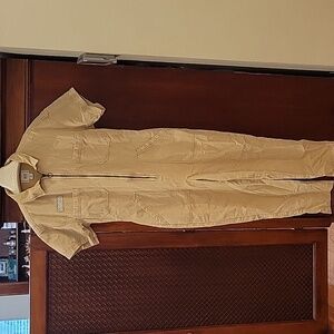 Urban Outfitters BDG Renee Zip-up Coverall Jumpsuit Tan - Size Small